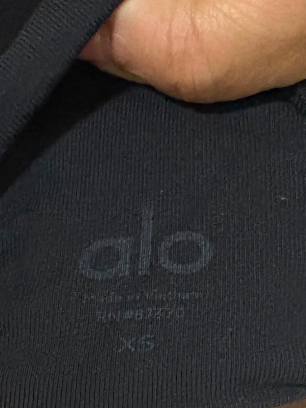 Alo High-Waist Black Bike Shorts